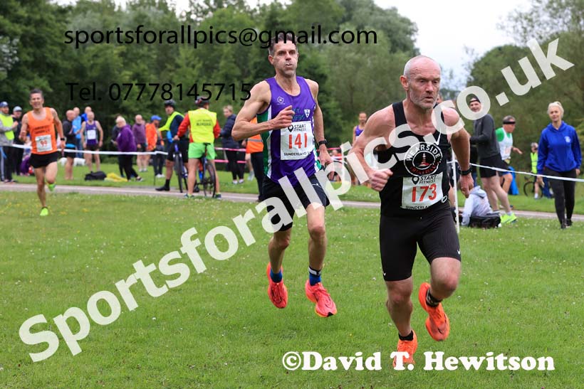 Women and Men Over-50s, 2024 Sunderland Harriers 5k, Silksworth, Sunderland.  Photo: David T. Hewitson/Sports for All Pics
